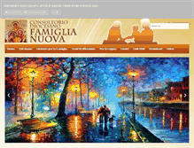 Tablet Screenshot of famiglianuova.org